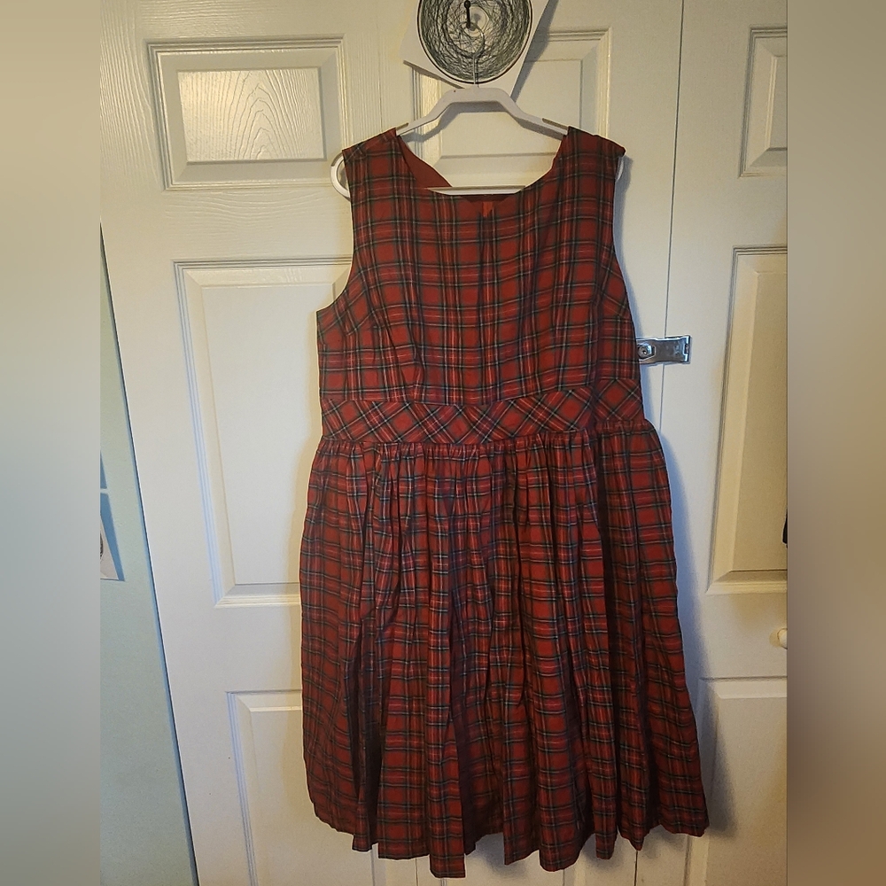 50s style Modcloth Tartan Plaid Dress